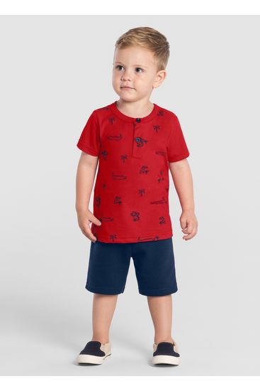 Conjunto infantil menino de jacaré Brandili - 1