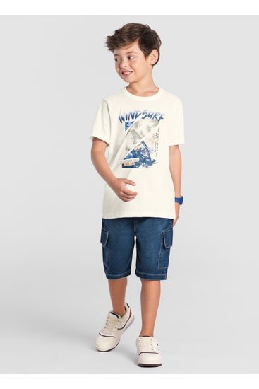 Camiseta infantil menino de windsurf Brandili - 4