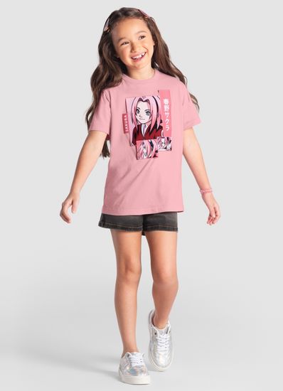 Camiseta infantil menina do naruto Brandili Camiseta infantil menino do naruto Brandili - 10