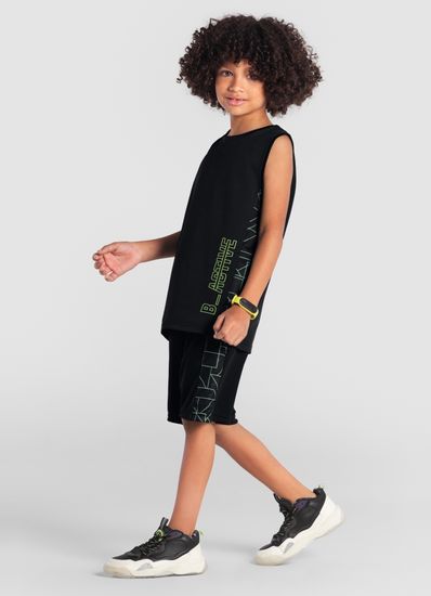 Regata infantil menino em malha dry fit Brandili active - 14