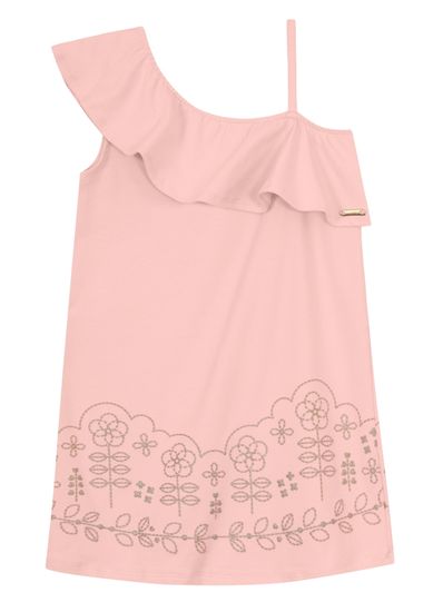 Vestido infantil menina de flores Mundi - 10