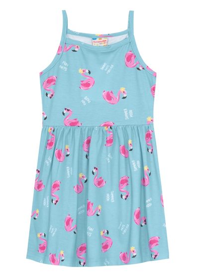 Vestido infantil menina em malha Brandili - 2