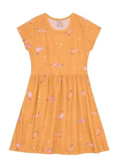 Vestido infantil menina em malha Brandili - 10