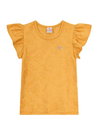 Blusa infantil menina de borboleta Brandili - 10