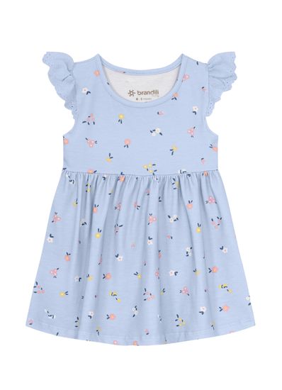 Vestido bebê menina de abelhinha e flores Brandili Baby - 1