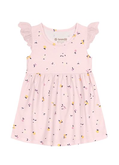 Vestido bebê menina de abelhinha e flores Brandili Baby - 1