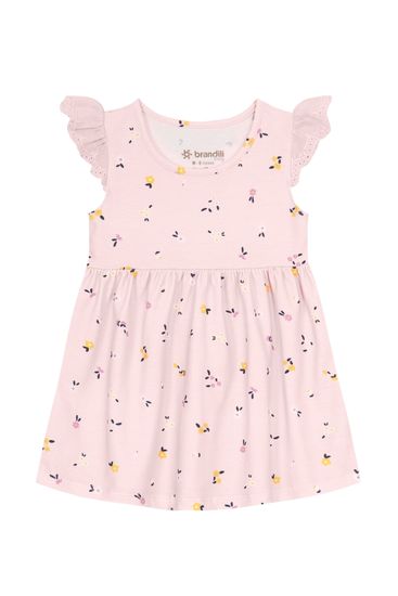 Vestido bebê menina de abelhinha e flores Brandili Baby - M