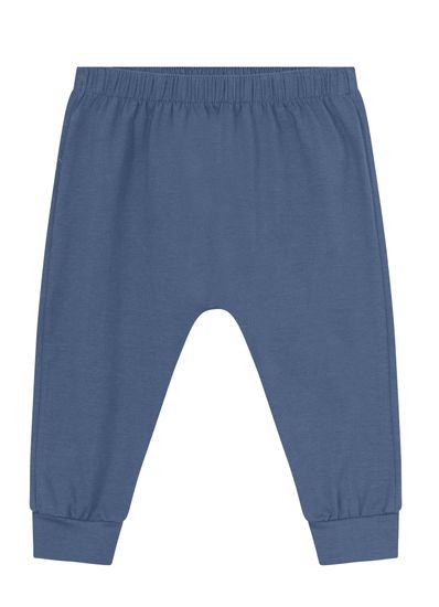 Calça saruel bebê menino em cotton Brandili Baby - G