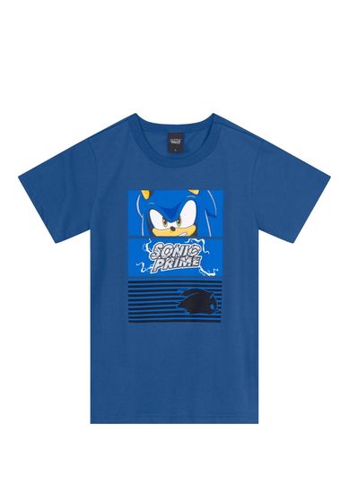 Camiseta infantil menino do sonic Brandili - 10