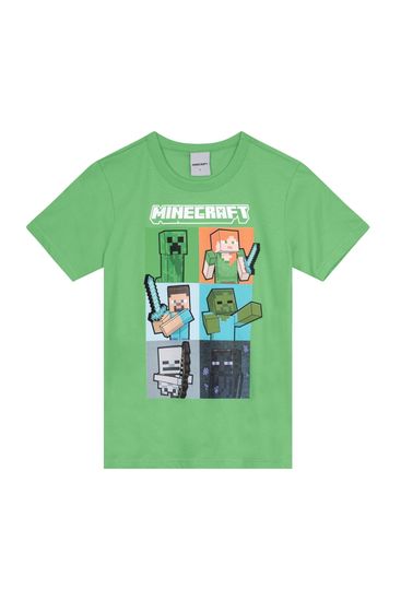 Camiseta infantil menino do minecraft Brandili - 8