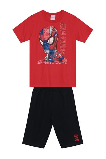 Conjunto infantil menino do homem-aranha Brandili - 10