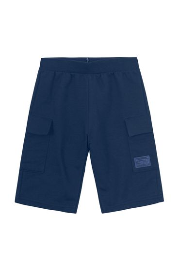 Bermuda infantil menino em moletinho com bolsos Brandili - 10