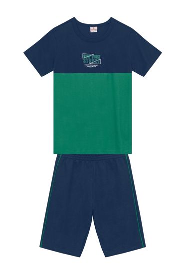 Conjunto infantil menino com estampa urbana Brandili - 10