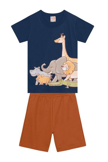 Conjunto infantil menino de zoológico Brandili - 1