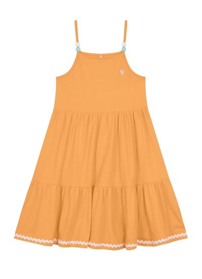 Vestido infantil menina com miçangas Brandili - 10