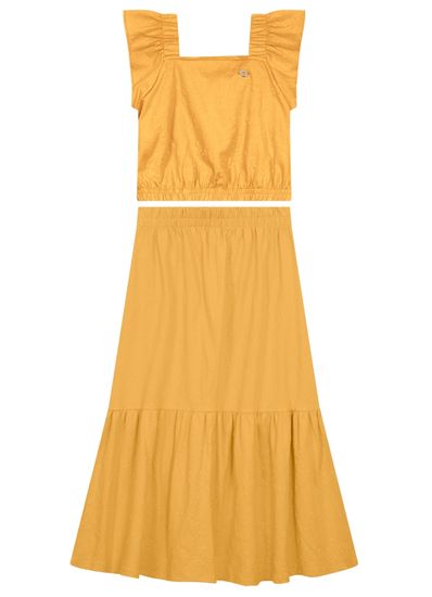Conjunto infantil menina de borboleta Brandili - 14