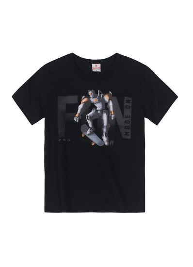 Camiseta infantil menino de robô Brandili - 4