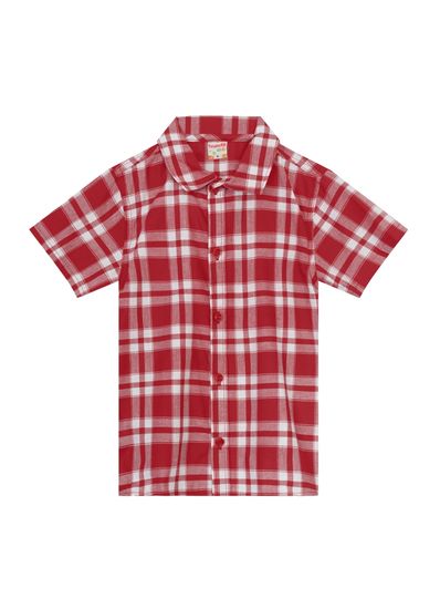 Camisa infantil menino com estampa de âncoras Brandili - 4