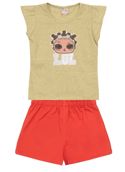 Conjunto infantil menina LOL Brandili - 4