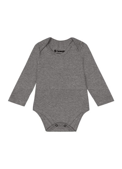 Body bebê unissex em Cotton Brandili Baby - P