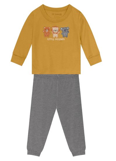 Conjunto bebê menino de bichinho Brandili Baby - G