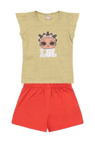 Conjunto infantil menina LOL Brandili - 6