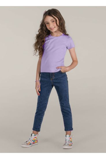 Calça jeans comfort infantil menina Brandili - 4