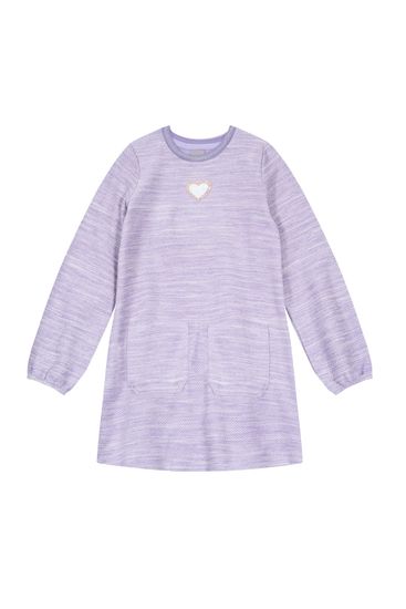 Vestido Moletom Tricô Infantil Menina Mundi - 6