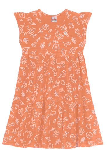 Vestido em malha artesã infantil menina Brandili - 10