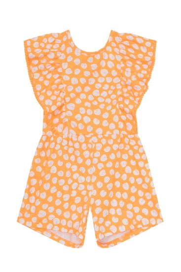 Macaquinho infantil menina animal print Brandili - 1