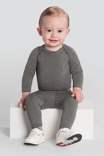 Calça legging bebê unissex térmica leve Brandili Baby - P