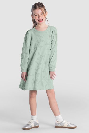 Vestido infantil menina floral Brandili - 10