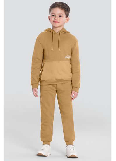 Conjunto infantil menino em tricoline dupla cor Mundi - 12