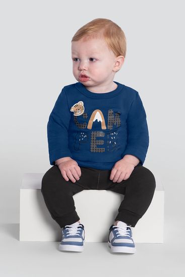 Conjunto infantil menino de ursinho Brandili - 2
