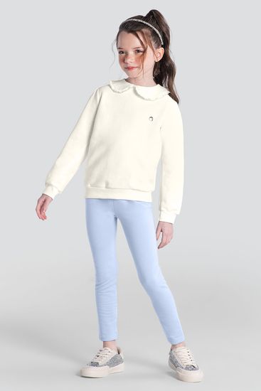 Conjunto infantil menina com babado Mundi - 10