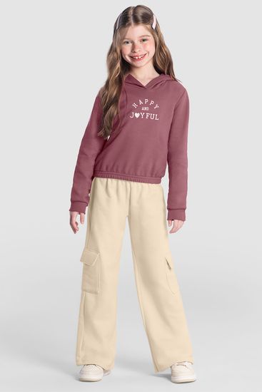 Conjunto infantil menina bordado Brandili - 12