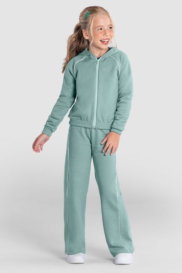 Conjunto infantil menina de coração brilhante Brandili - 10