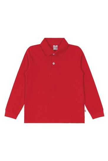 Camisa polo infantil menino em malha Brandili - 1