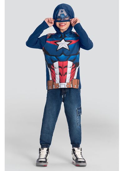 Camiseta infantil menino Os Vingadores Brandili - 10