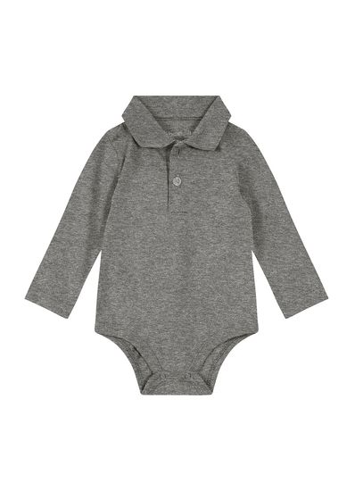 Body polo básico bebê menino de cotton brandili baby