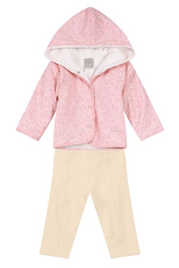 Conjunto Forrado Bebê Menina Mundi - P