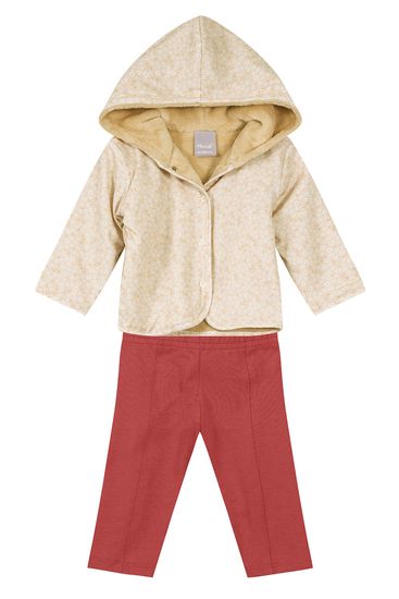 Conjunto infantil menina floral peluciado Mundi - 2