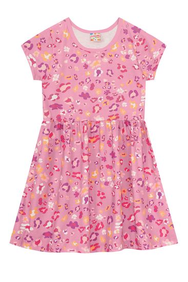 Vestido infantil menina floral Brandili - 12