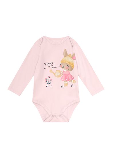 Body bebê menina coelhinho Brandili Baby - G