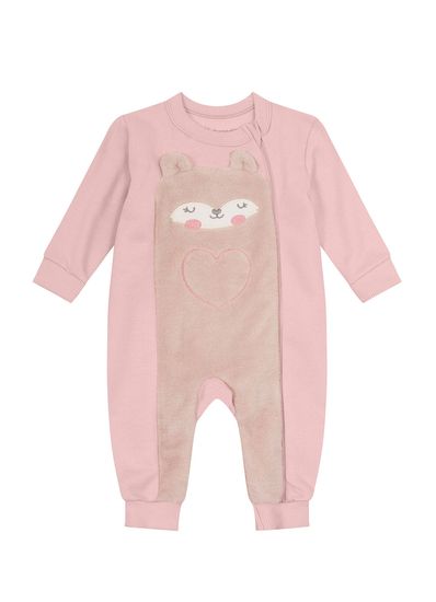 Macacão bebê menino ursinho Brandili Baby - G