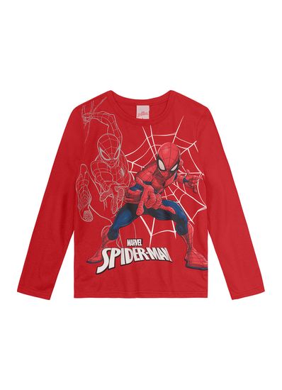 Camiseta infantil menino Homem-Aranha Brandili - 10