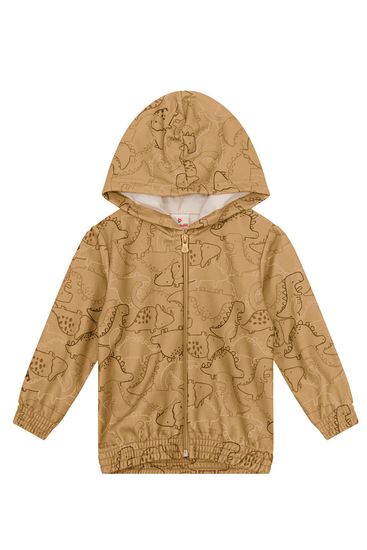 Jaqueta infantil menino de dinossauros Brandili - 1