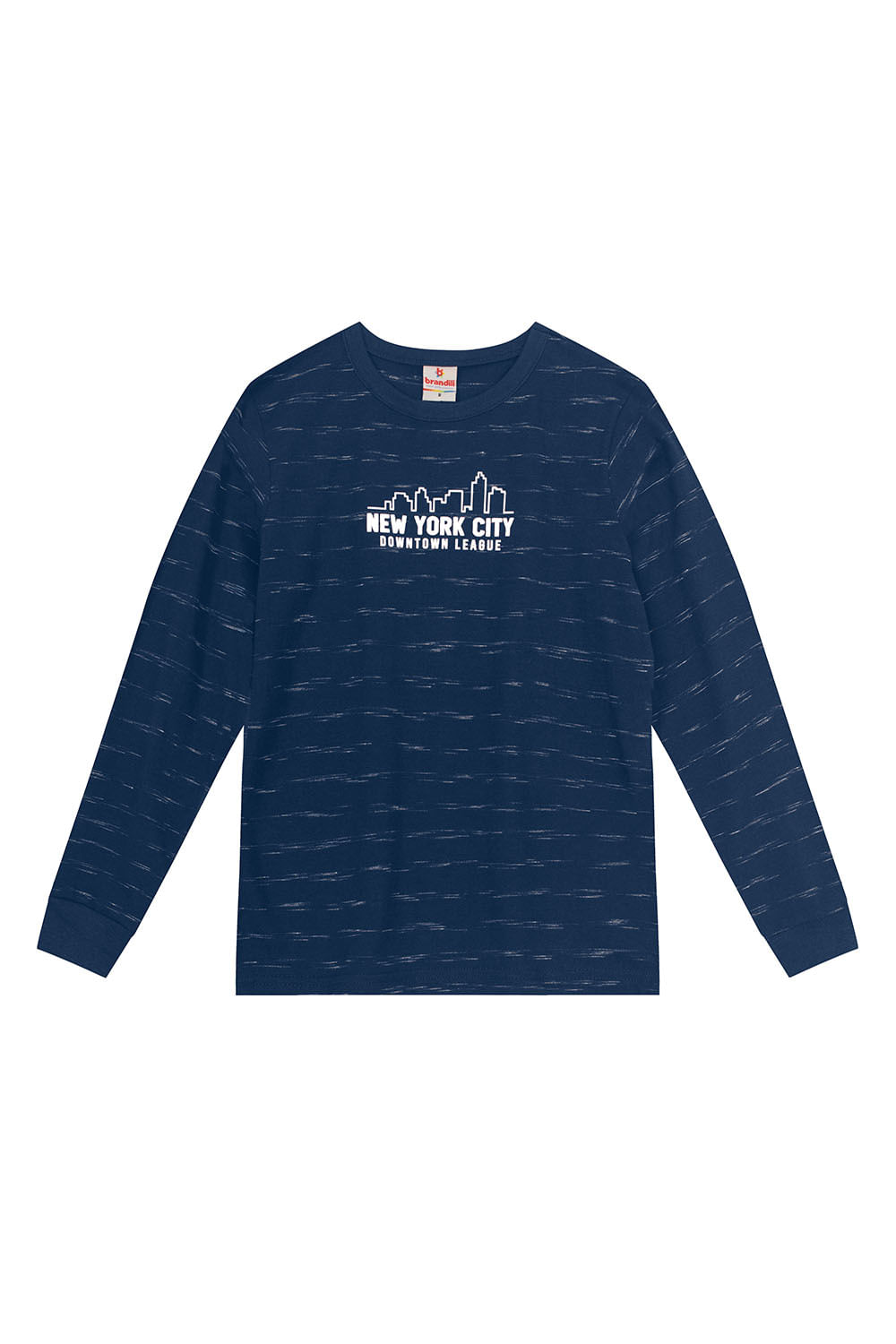 Camiseta infantil menino em malha Brandili