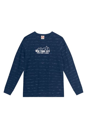 Camiseta infantil menino em malha Brandili - 14