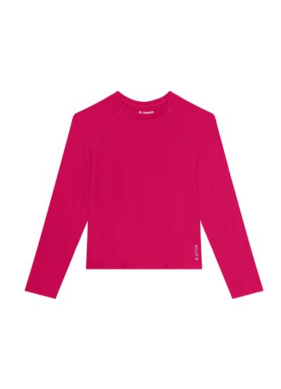 Blusa infantil menina esportiva Active Brandili - 12